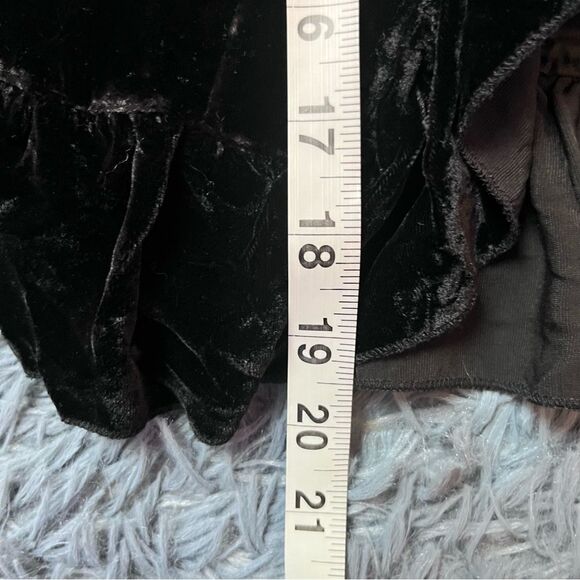 Fresh Twist Women's Black Velvet Velour Silk Jacket NWT Size 6 - Picture 5 of 5